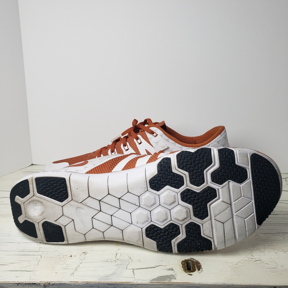Nike Free Trainer 5.0 V6 'Texas Longhorns' Training Sneakers - Men's size 14 - Picture 12 of 16